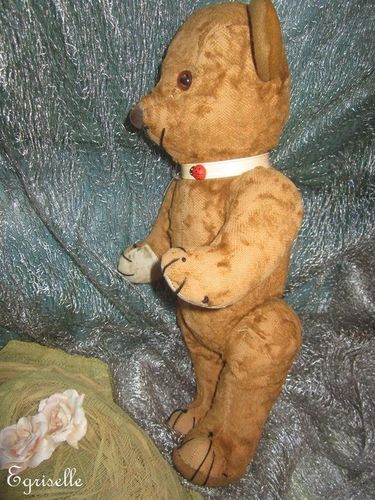 ♫ PELUCHE Vieil OURS "Canaille" Teddy Bear Antique, COLLECTION d'OURS Anciens ♫