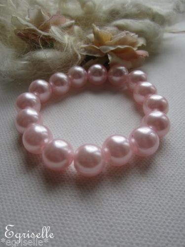 ♫ "Perles Nacrées, la Rosée" ♫ BRACELET Création Artisanale ♫