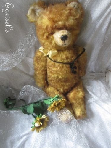 ♫ PELUCHE Vieil OURS "Vieil'Or" Teddy Bear Antique, COLLECTION d'OURS Anciens ♫